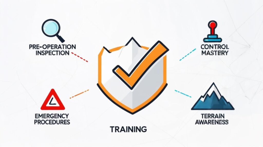 ey Training Areas for Excavator Operators