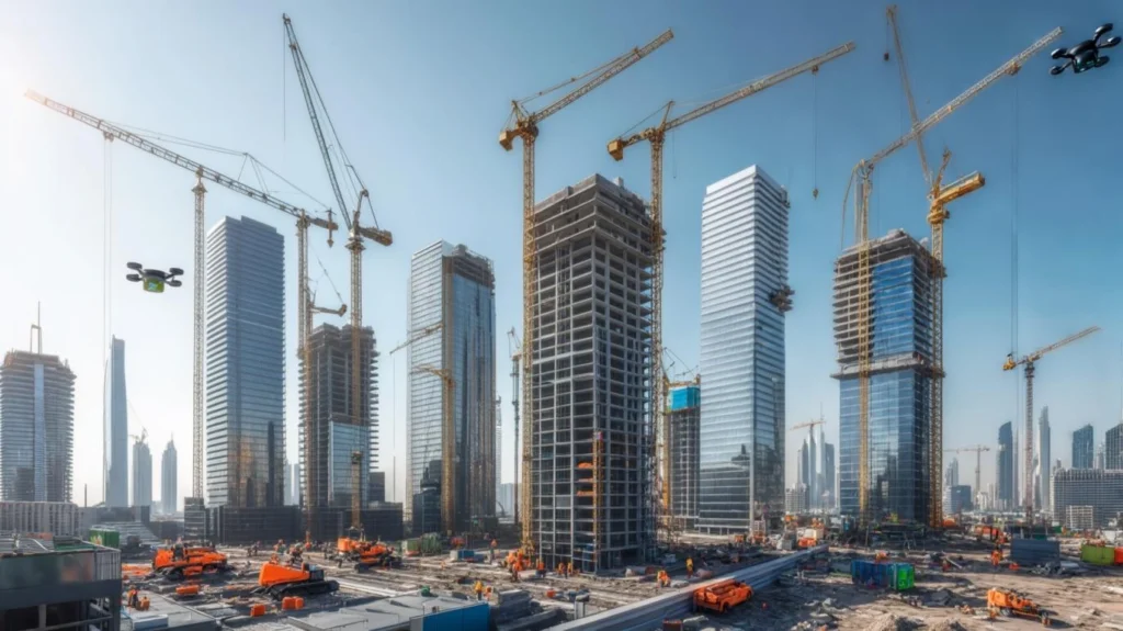 tower cranes