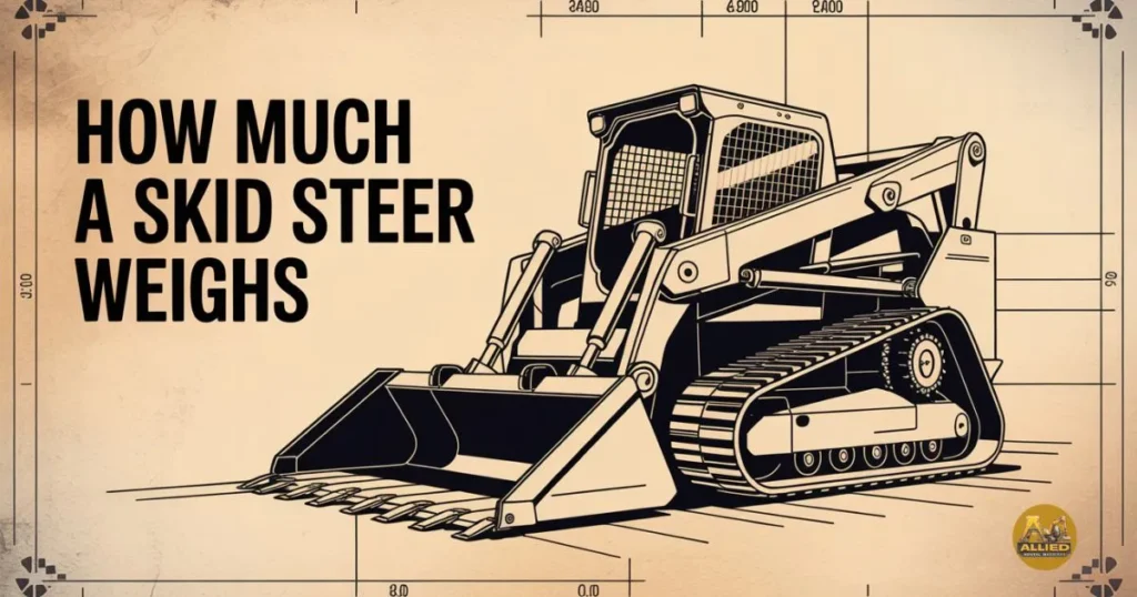 how much does a skid steer weigh